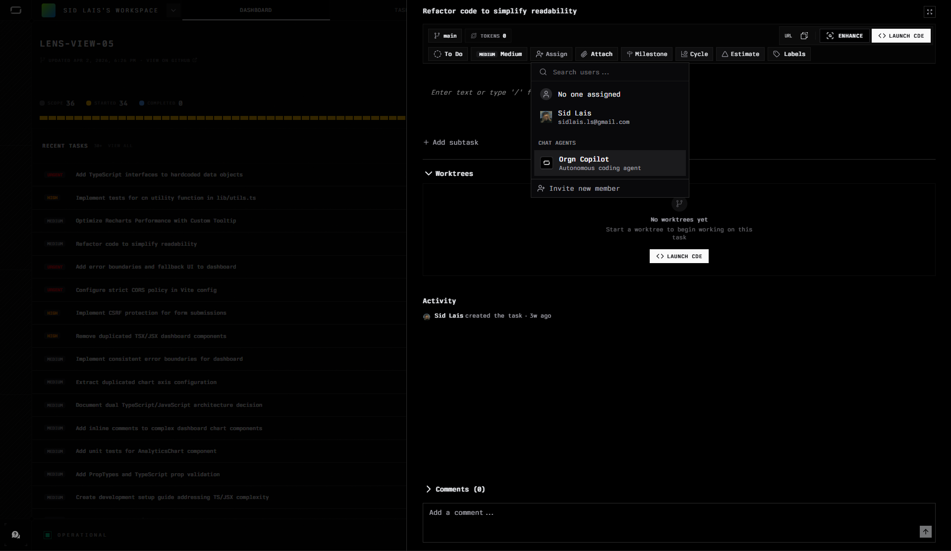 Use Case: Autonomous Task Execution | Origin Docs