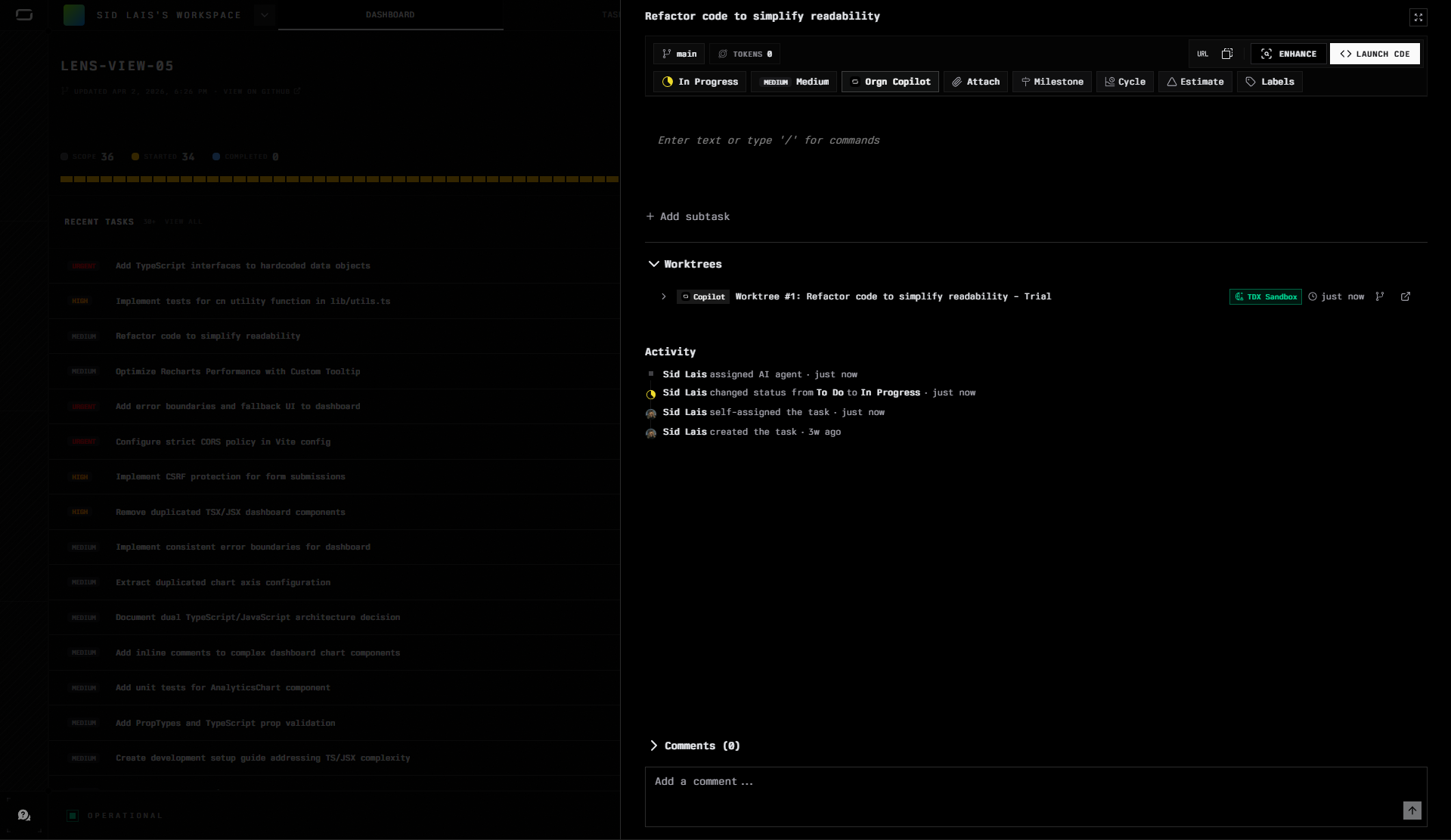 Use Case: Autonomous Task Execution | Origin Docs